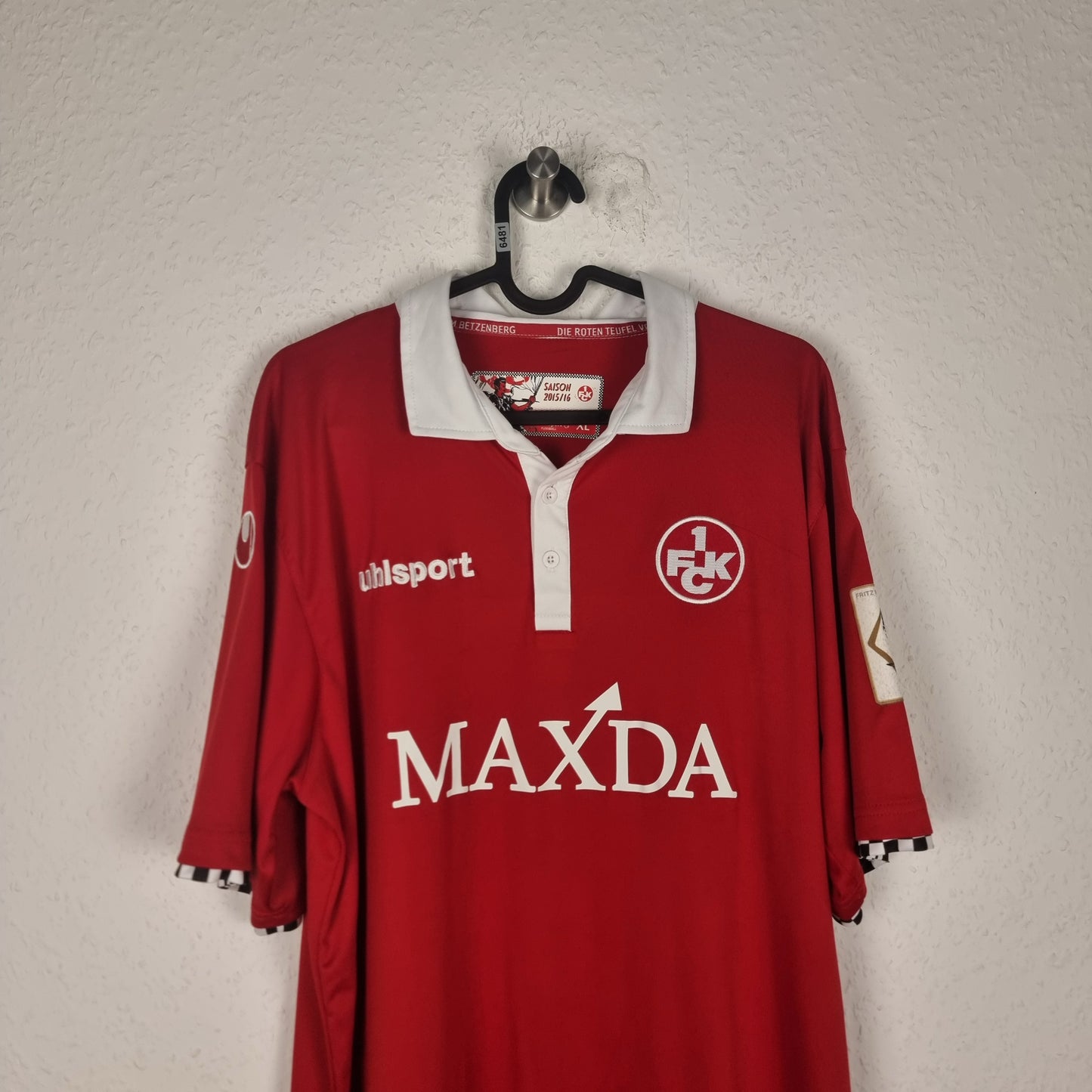 Trikot - 1. FC Kaiserslautern - 2015/2016 - XL - Heim