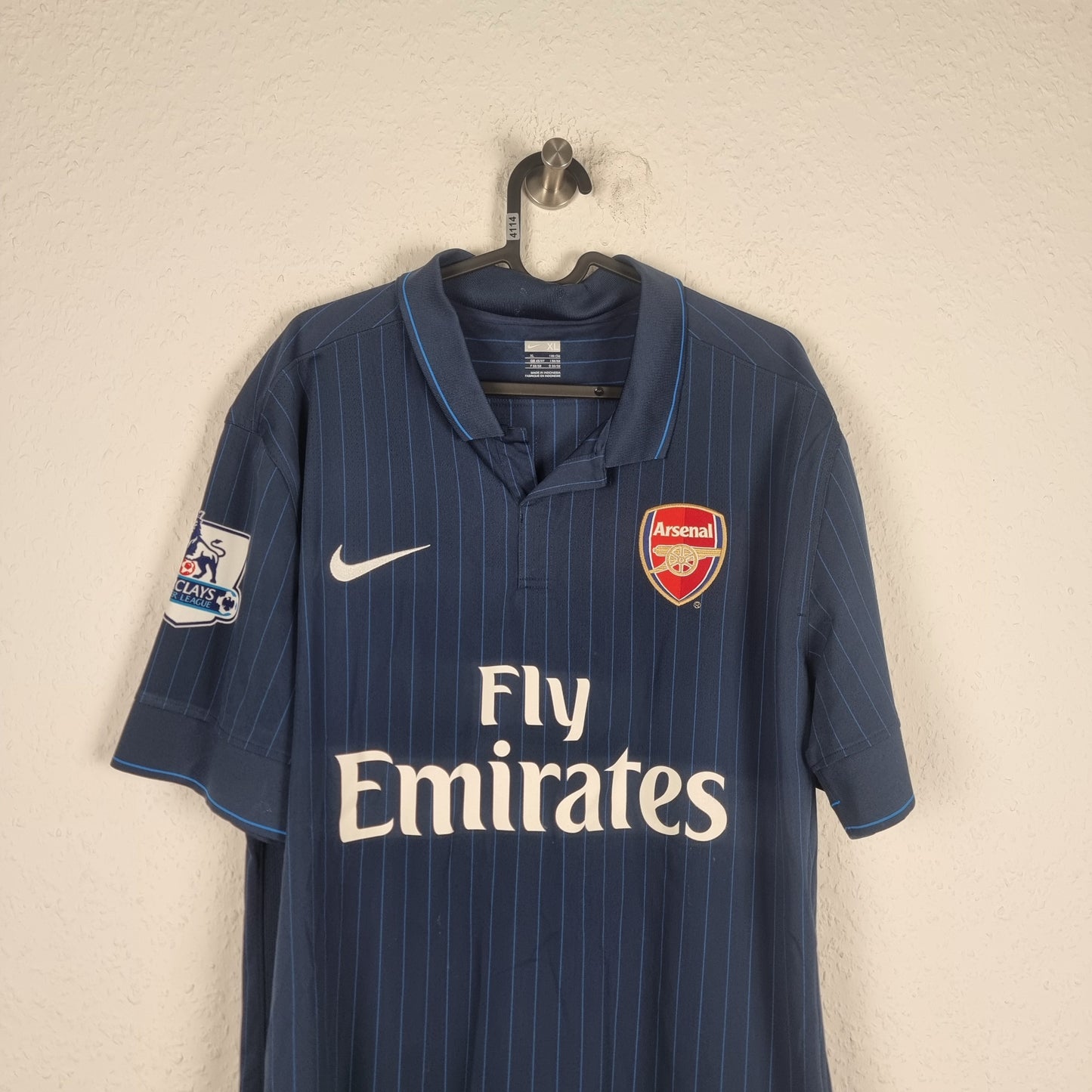 Jersey - FC Arsenal - Eduardo - 2009/2010 - XL - Away - Player Issue