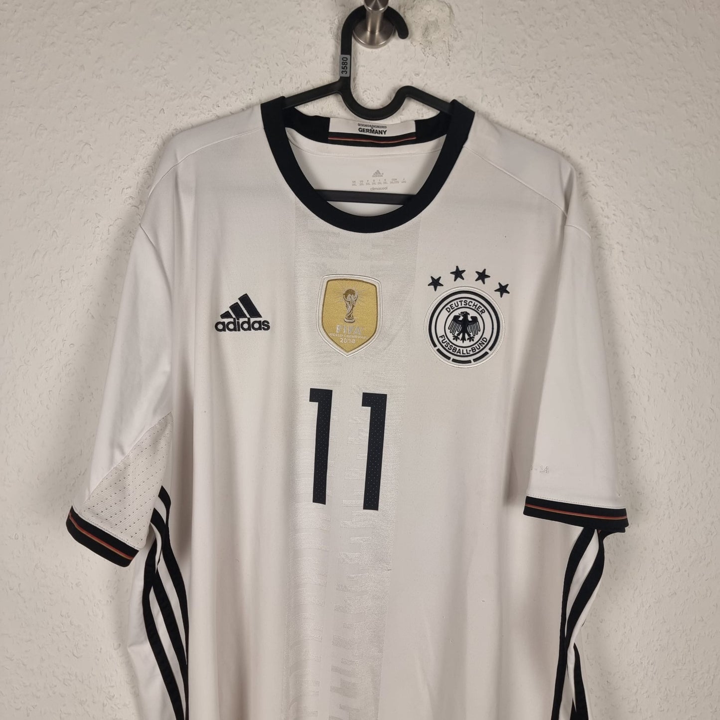 Trikot - Deutschland - Julian Draxler - 2016 - XXL - Heim