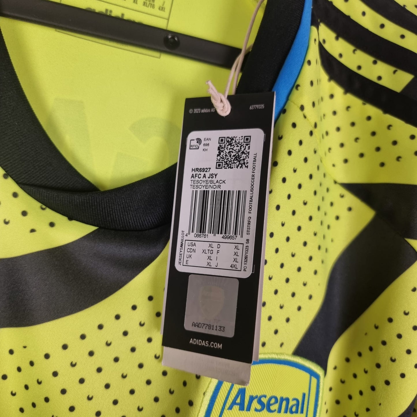 Trikot - Arsenal FC - Martin Ødegaard - 2023/2024 - XL - Auswärts - Neu