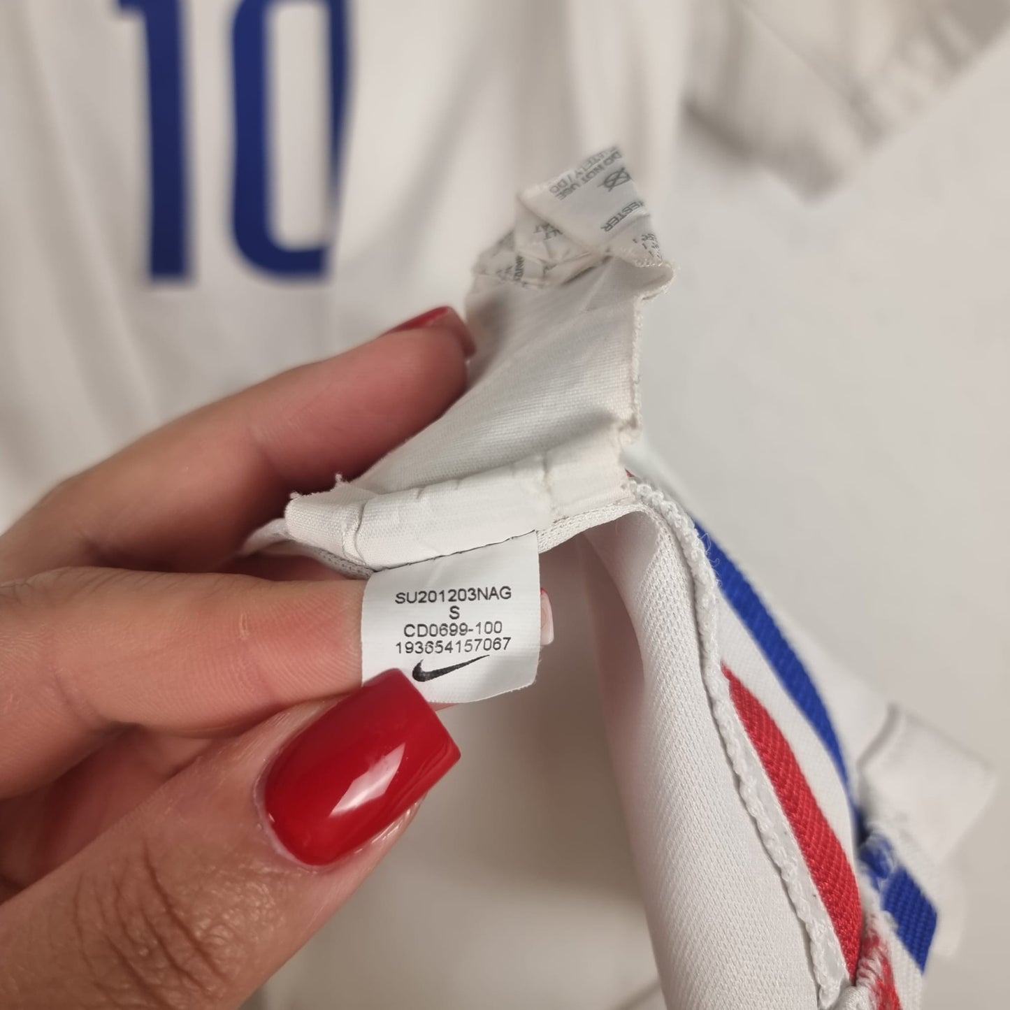 Trikot - Frankreich - Kylian Mbappé - 2020 - S - Auswärts