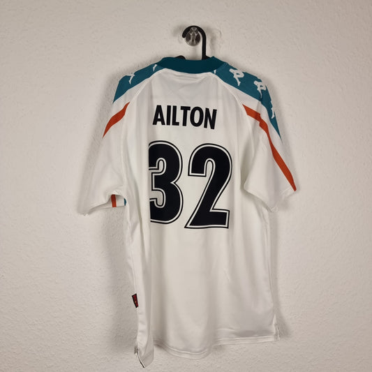 Trikot - Ailton Gonçalves da Silva - Werder Bremen - 2000/2001 -  M - Auswärts