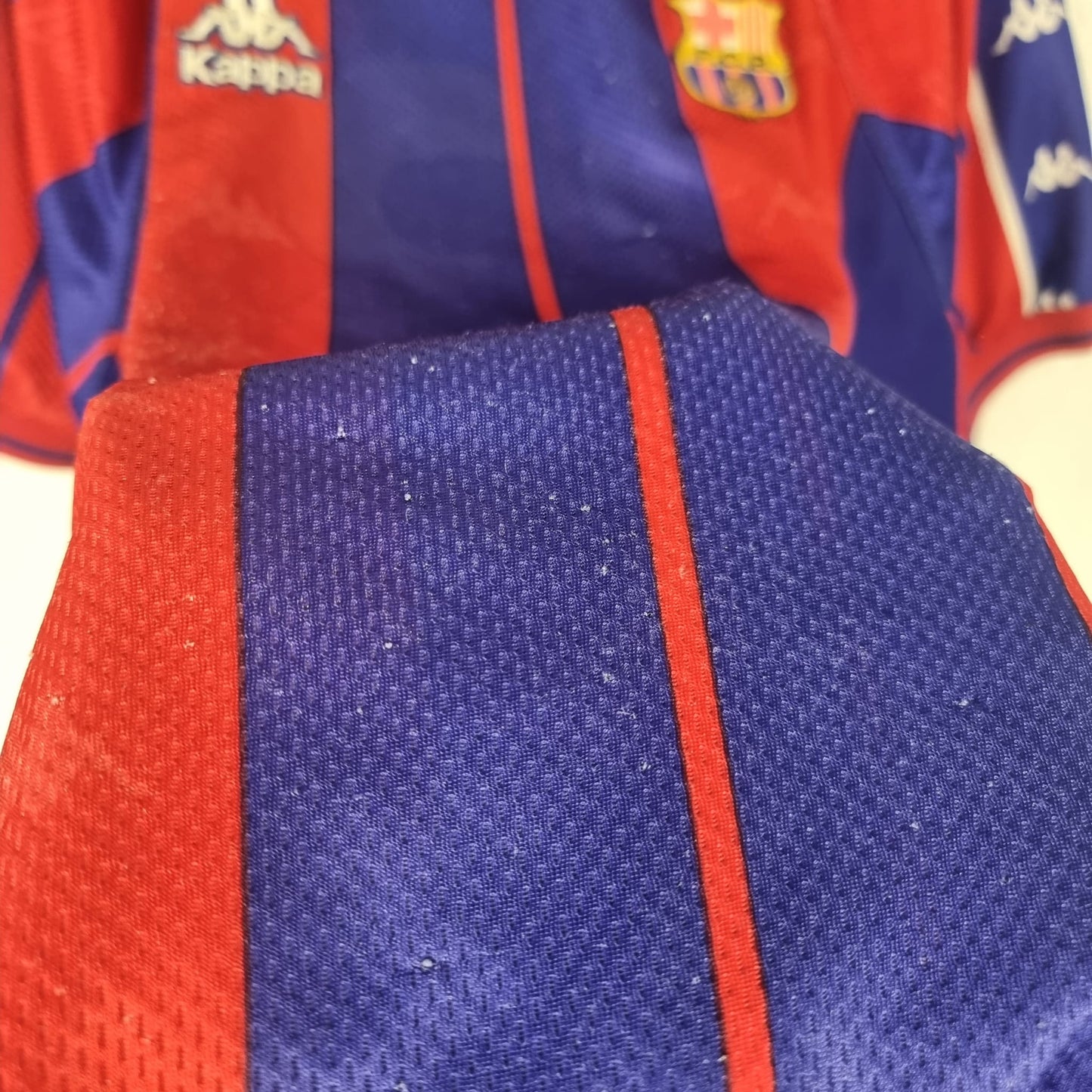 Trikot - FC Barcelona - Iván de la Peña - 1997/1998 - XL - Heim