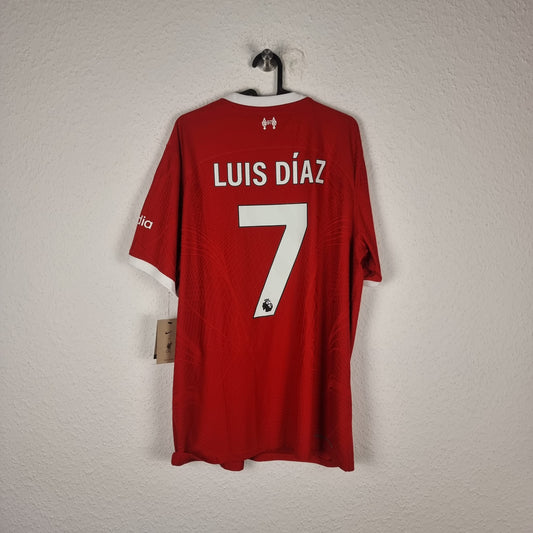 Trikot - Liverpool FC - Luis Díaz - 2023/2024 - XL - Heim - Neu