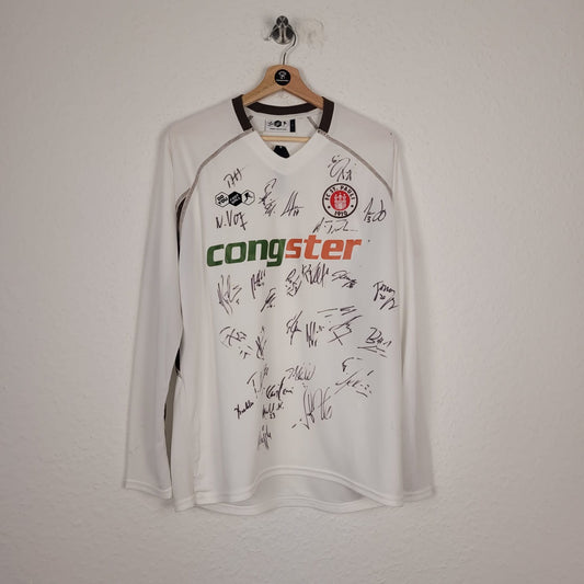Trikot - FC St. Pauli - 2006/07 - L - Neu - teamsigniert - Auswärts