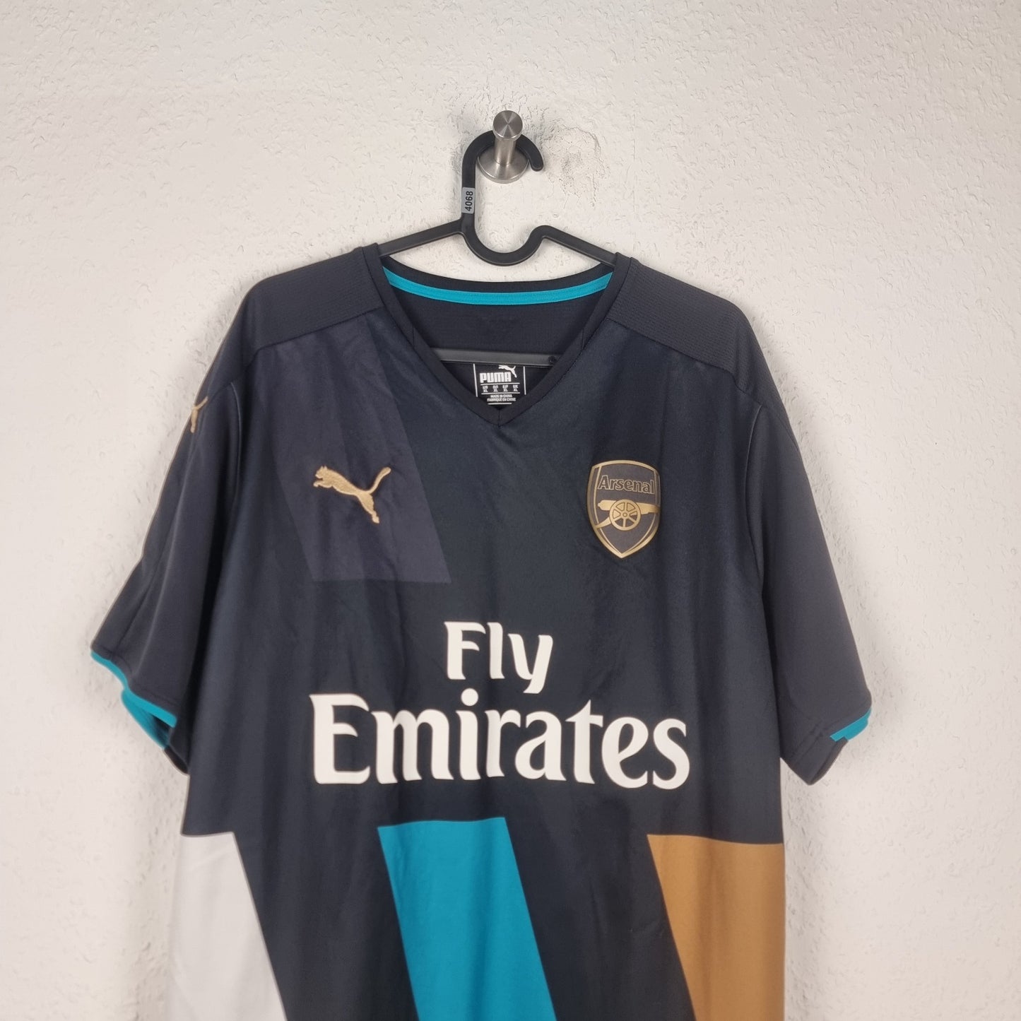 Trikot - FC Arsenal - Mikel Arteta - 2015/2016 - XL - Drittes