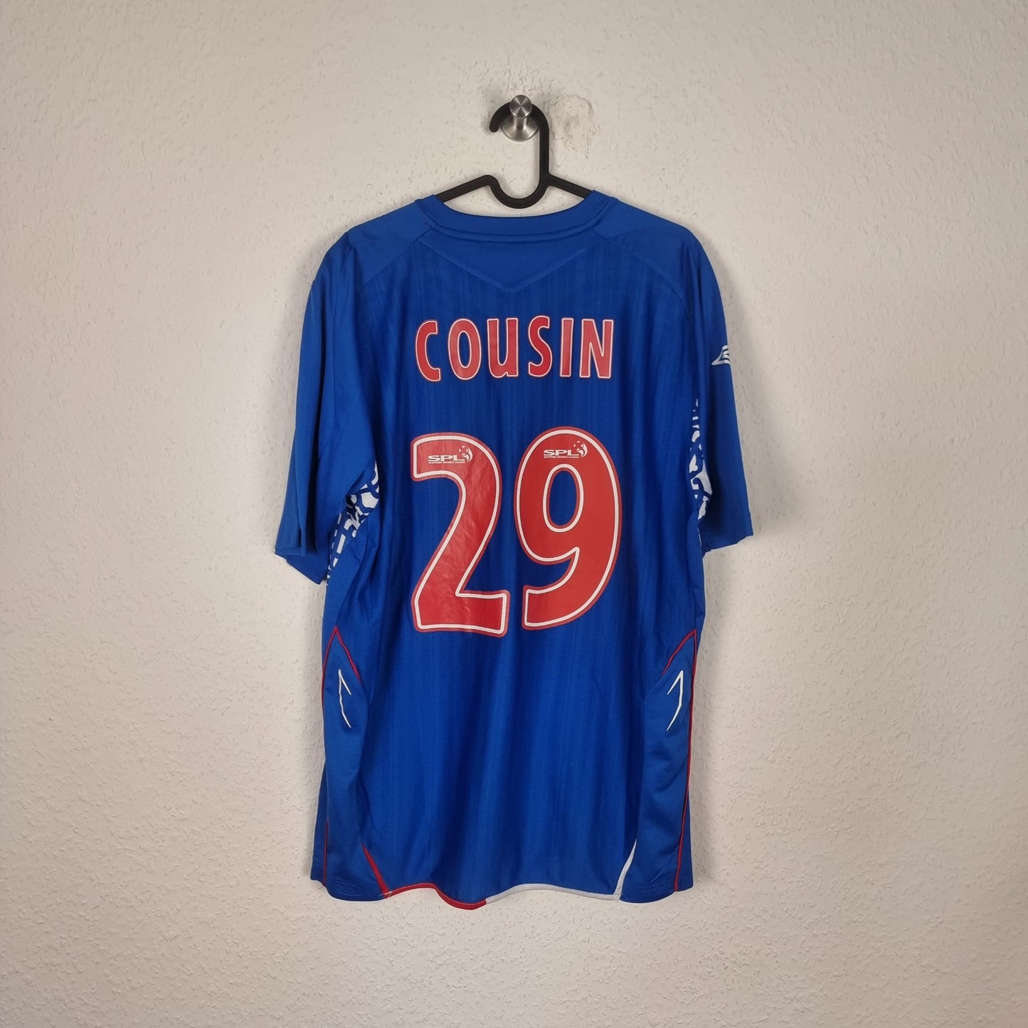 Trikot - Daniel Cousin - Rangers FC - 2007/2008 - L - Heim