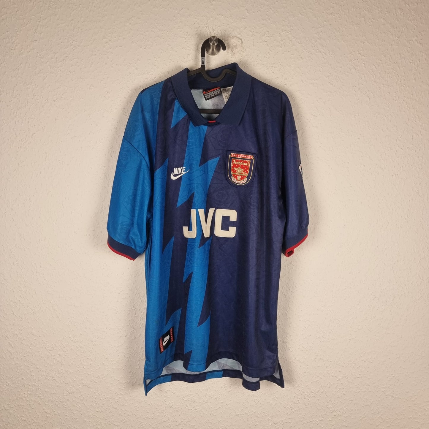 Jersey - Arsenal London - Dennis Bergkamp - 1995/1996 - XL - Away