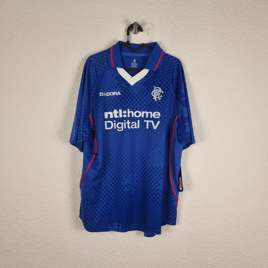 Trikot - Rangers FC - 2002/2003 - L - Heim - Neu