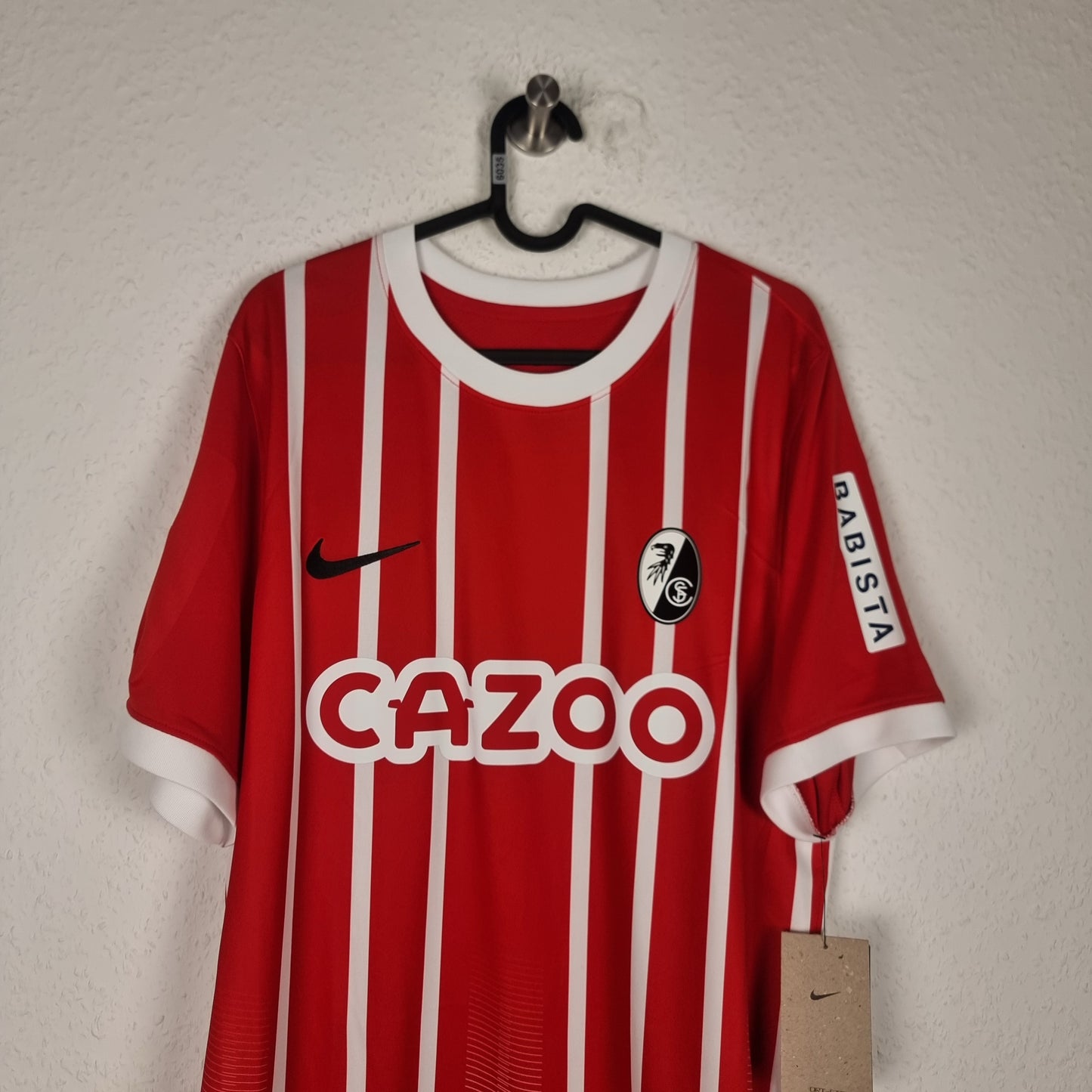 Trikot - SC Freiburg - Nils Petersen - 2022/2023 - XL - Heim - Neu