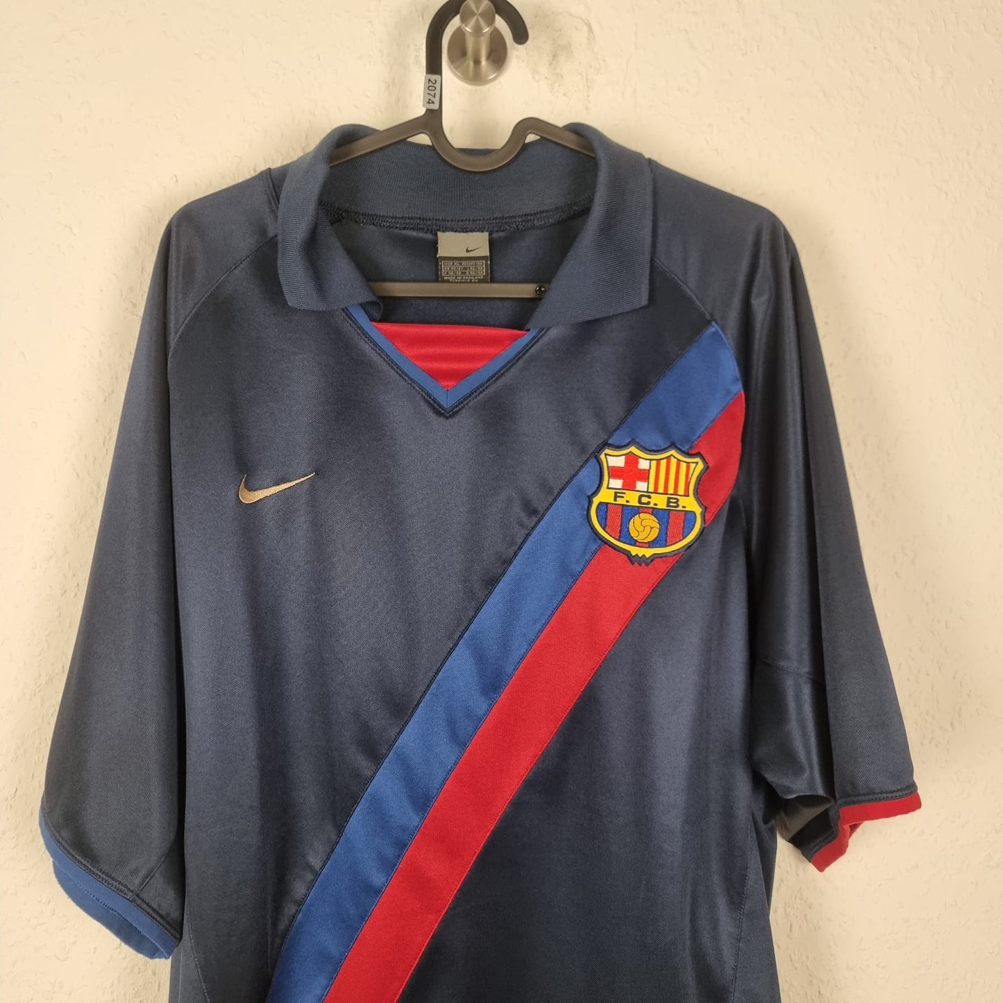 Trikot - FC Barcelona - 2002/2003 - XL - Auswärts