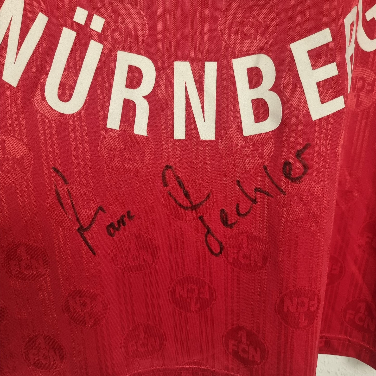 Trikot - 1. FC Nürnberg - Marc Oechler - 1997/1998 - XL - Heim