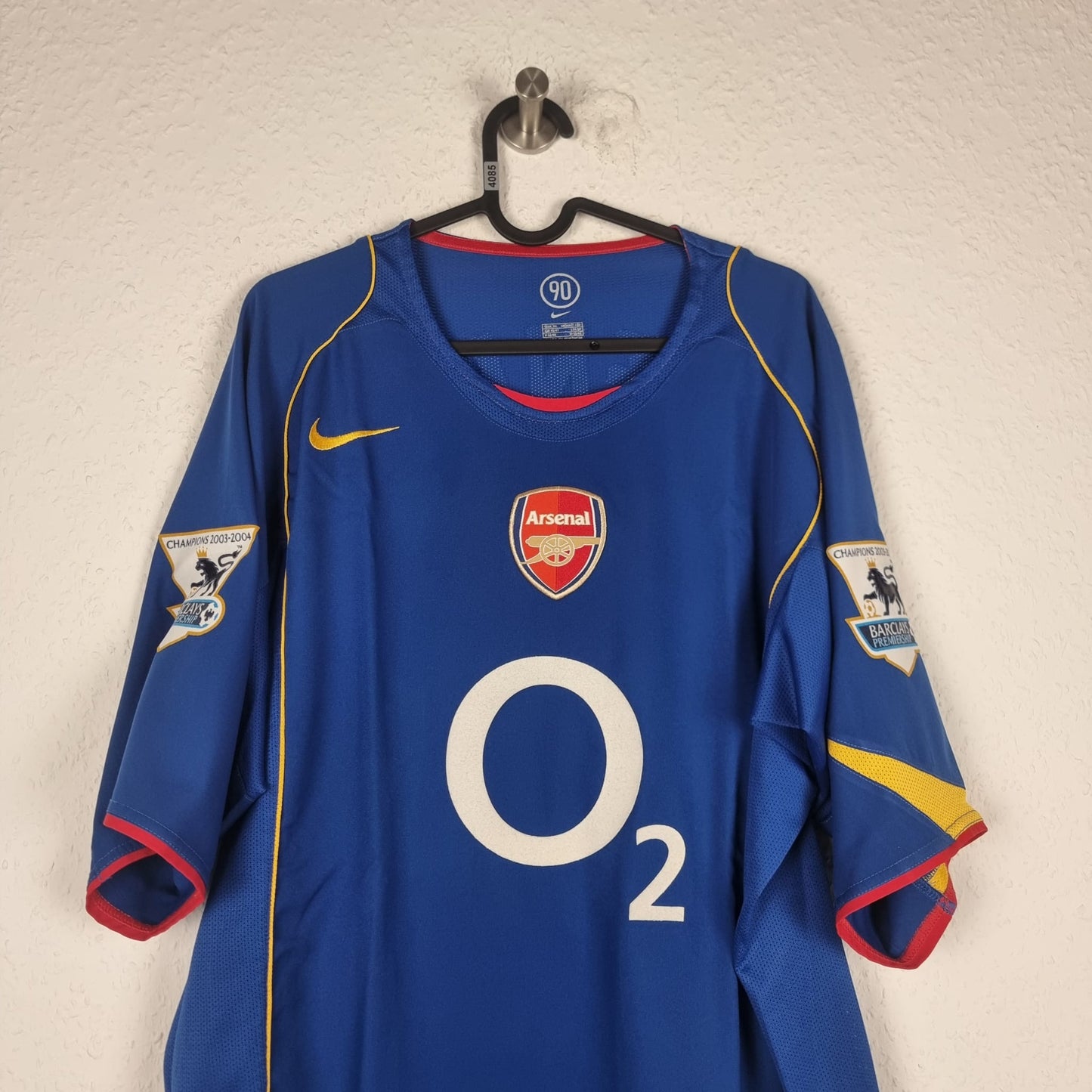 Jersey - Arsenal London - Thierry Henry - 2004/2005 - XL - Away