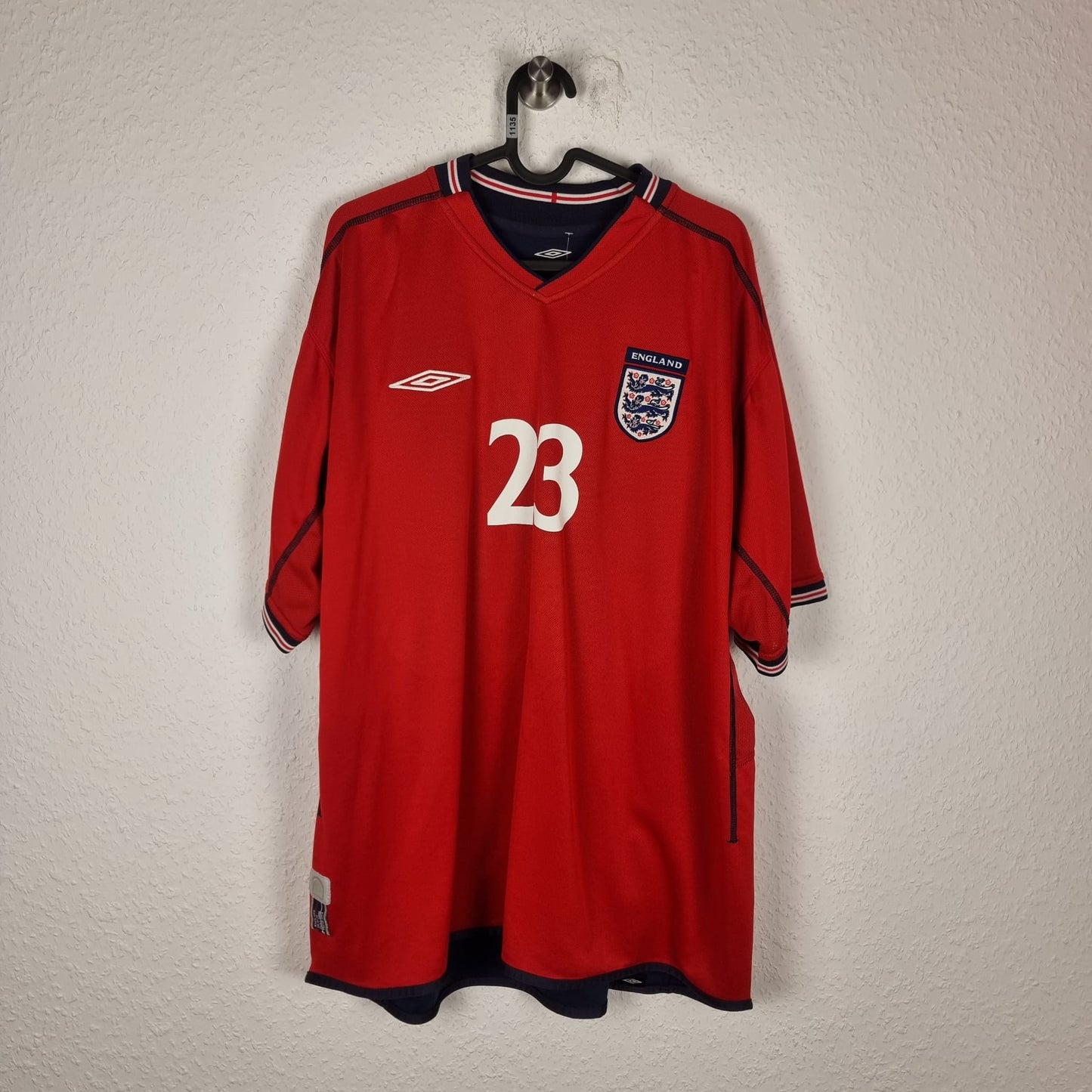Trikot - England - Wayne Rooney - 2002 - XXL - Auswärts