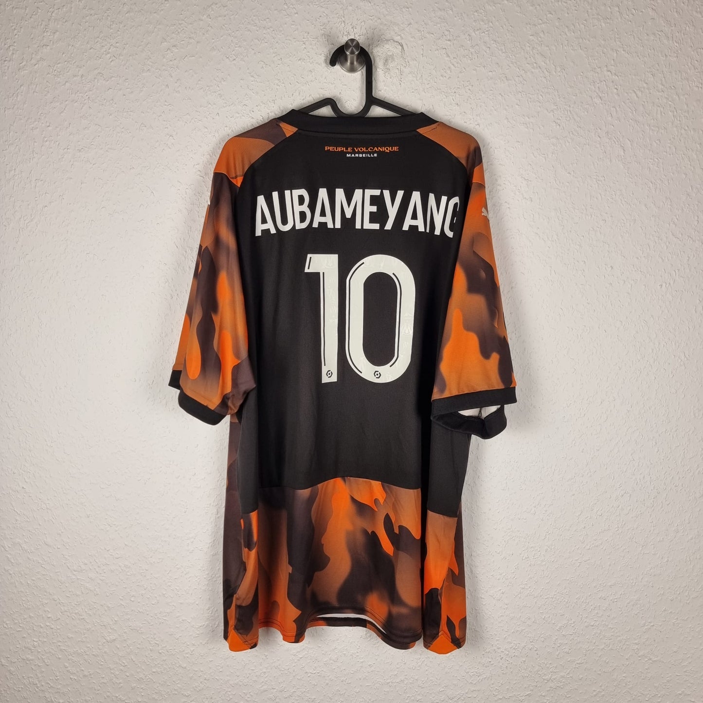 Trikot - Olympique Marseille - Aubameyang - 2023/2024 - 3XL - Drittes - Neu