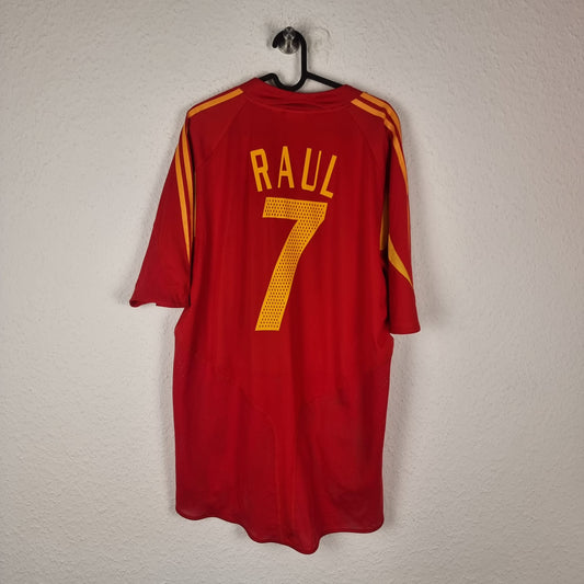 Trikot - Spanien - Raúl - 2004 - XL - Heim