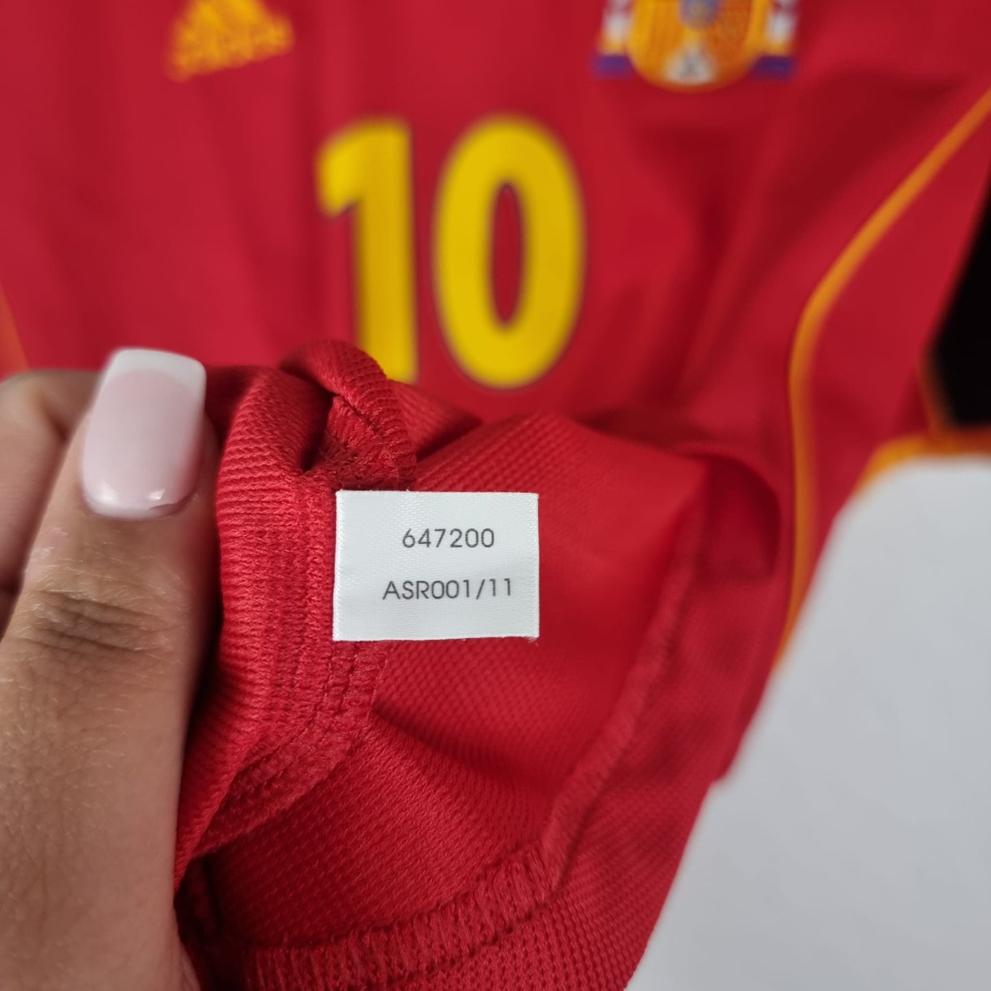 Jersey - Spain - Raúl - 2000 - XL - Home