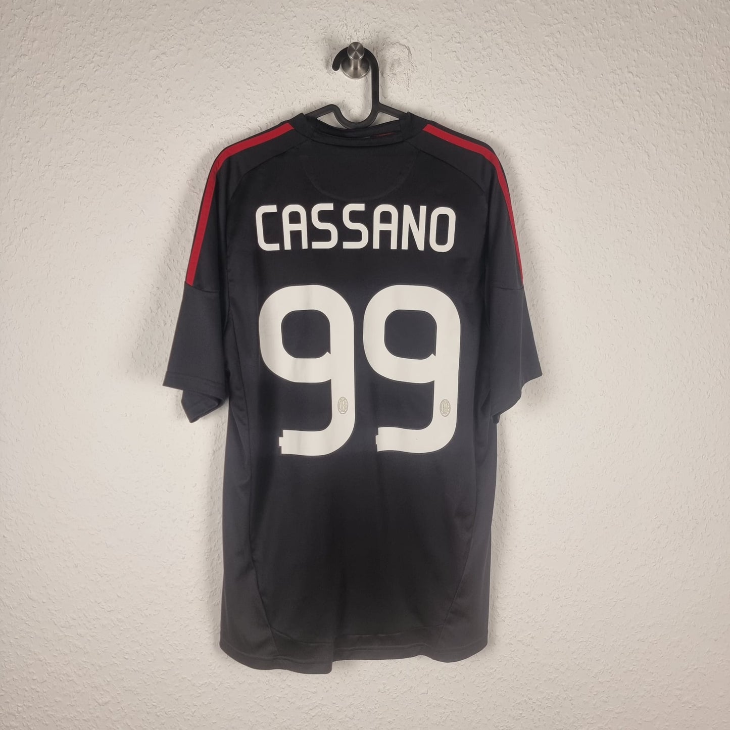 Trikot - AC Milan - Antonio Cassano - 2010/2011 - XL - Drittes