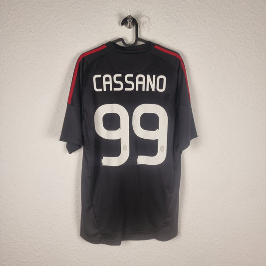 Trikot - AC Milan - Antonio Cassano - 2010/2011 - XL - Drittes