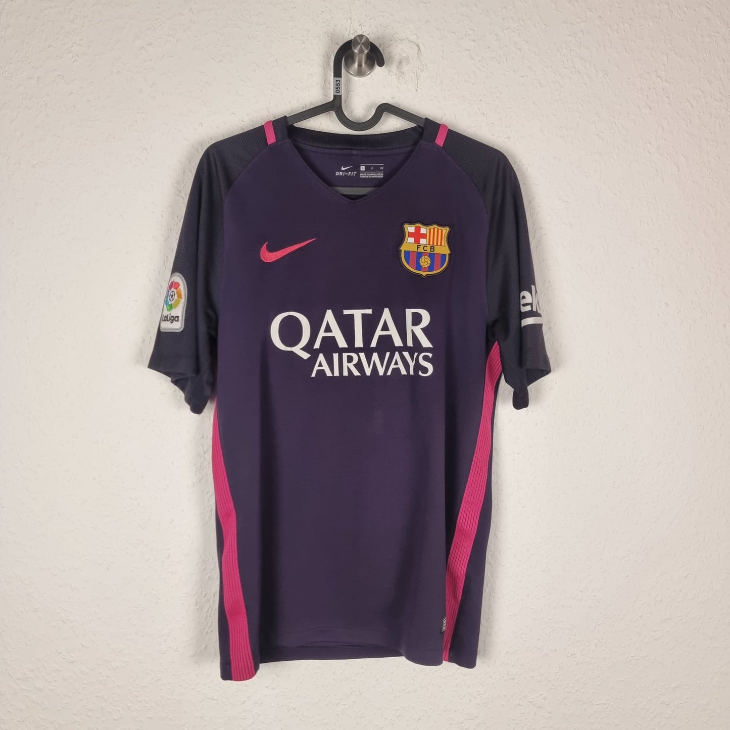 Jersey - FC Barcelona - Lionel Messi - 2016/2017 - S - Away