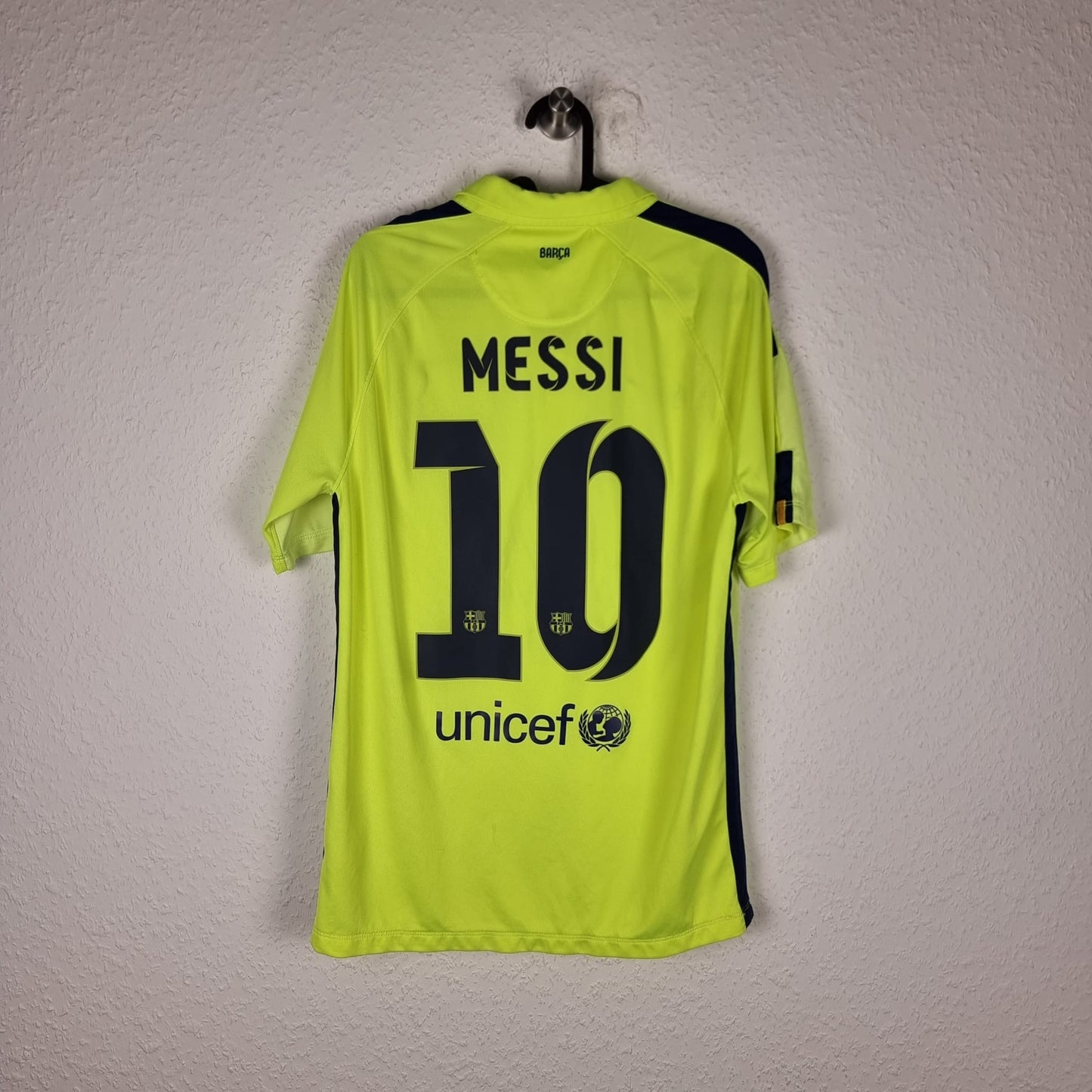 Trikot - FC Barcelona - Lionel Messi - 2014/2015 - M - drittes