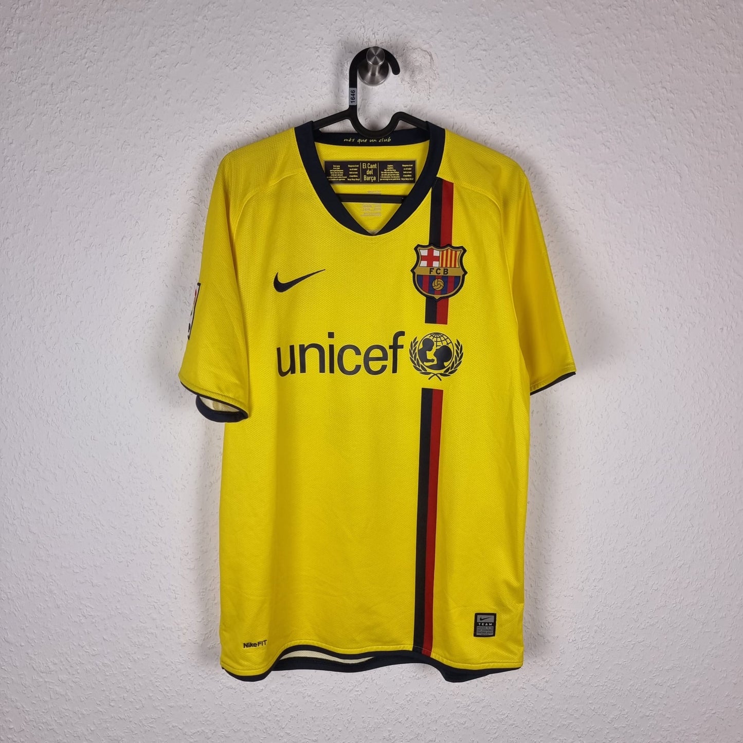 Jersey - FC Barcelona - Lionel Messi - 2008/2009 - S - Away