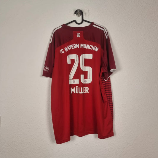 Trikot - FC Bayern München - Thomas Müller - 2021/2022 - XXXL - Heim