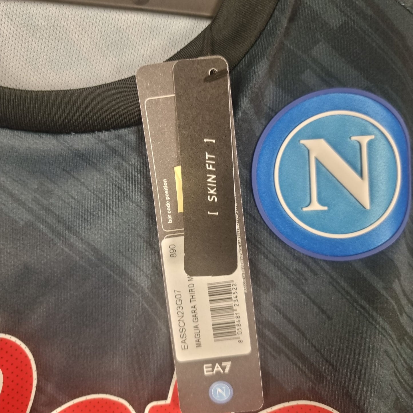 Trikot - SSC Napoli - Chwitscha Kwarazchelia - 2022/2023 - 3XL - drittes - Neu