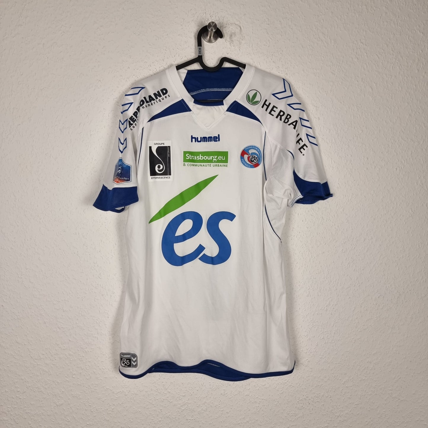 Trikot - Racing Strasbourg - Julien Outrebon - 2010/2011 - XL - Auswärts - Matchworn