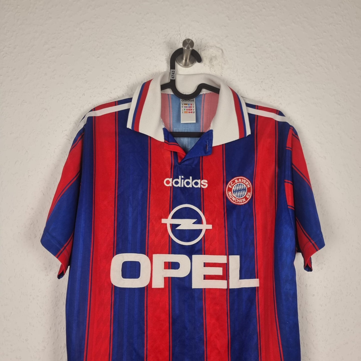 Trikot - FC Bayern München - Mehmet Scholl - 1995/1996 - S - Heim