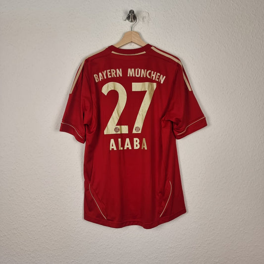 Trikot - FC Bayern München - David Alaba - 2011/2012 - L - Heim