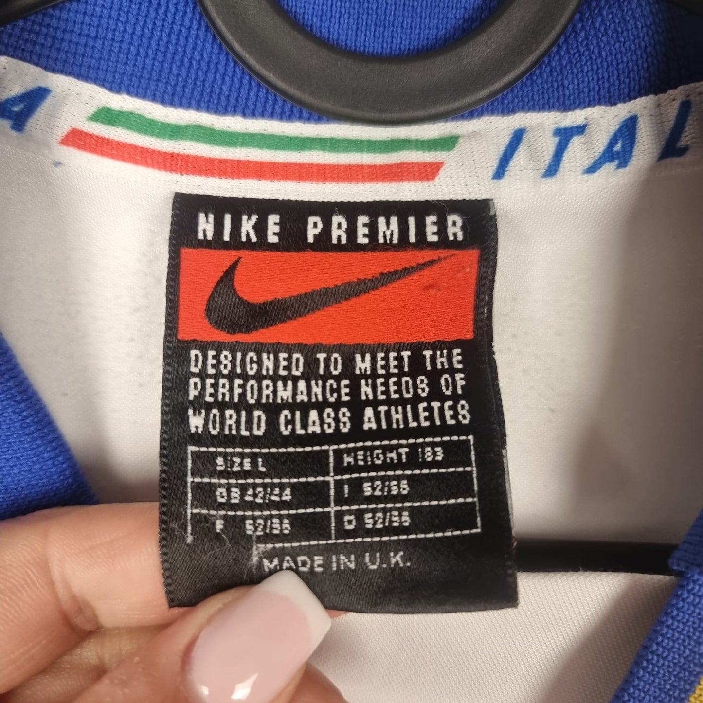 Trikot - Italien - 1996 - L - Auswärts