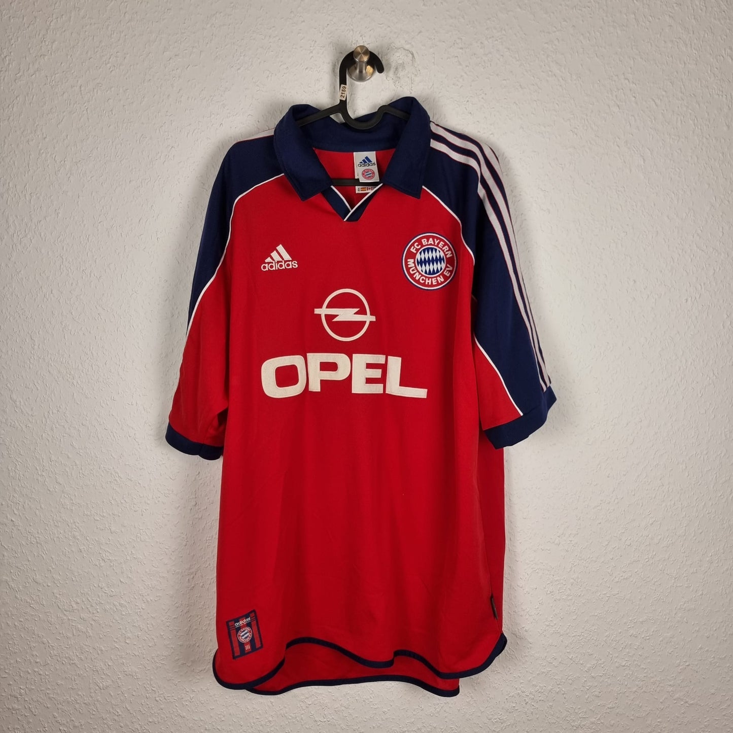 Trikot - FC Bayern München - Bixente Lizarazu - 1999/2000 - XL - Heim