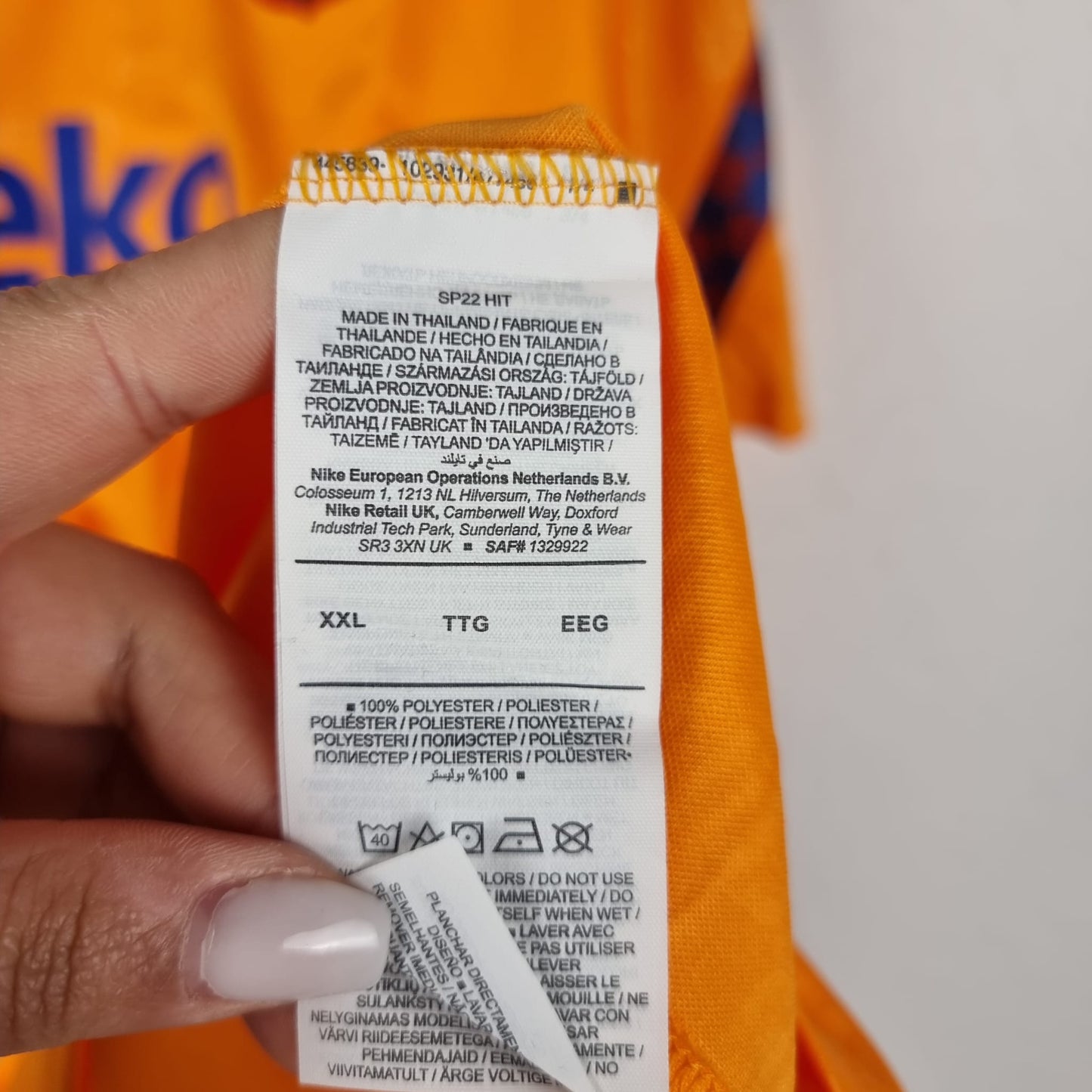 Trainingstrikot - FC Barcelona - 2021/2022 - XXL - Prematch - Neu