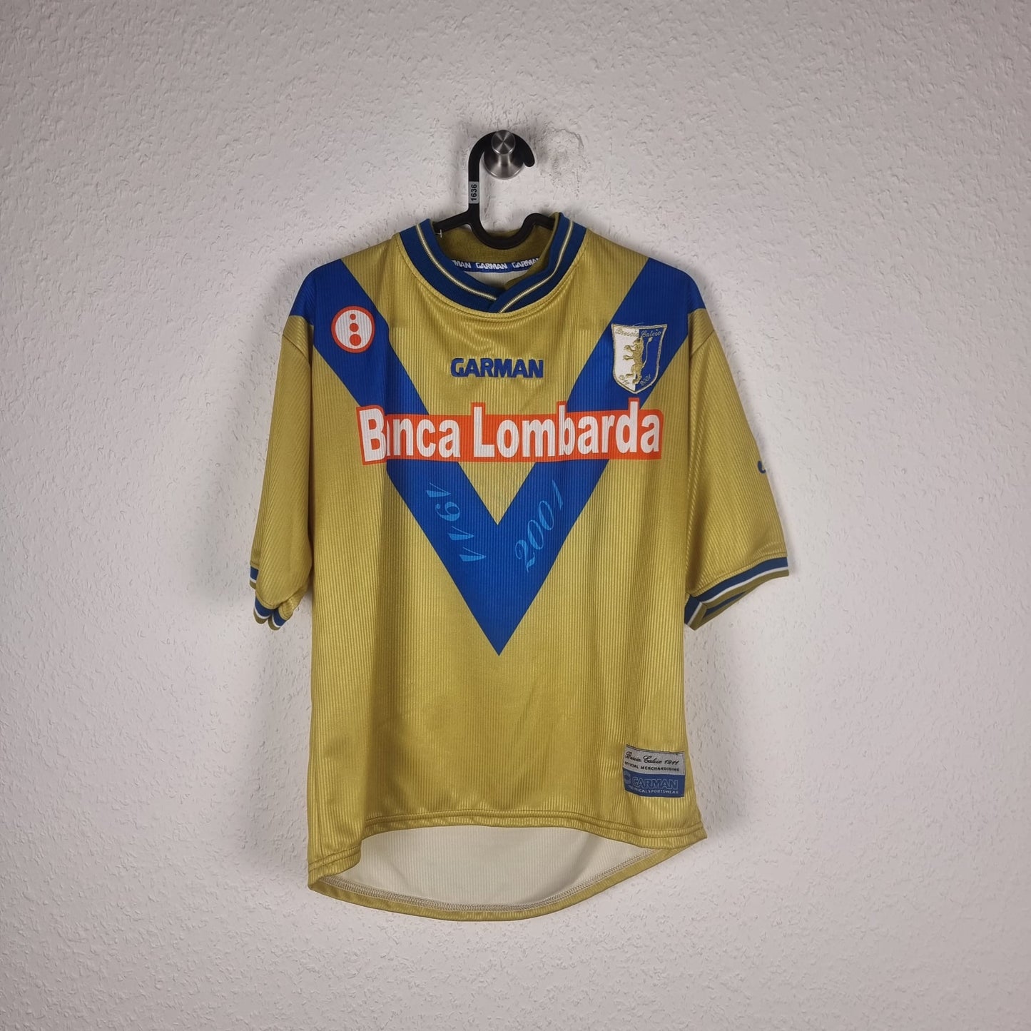 Sondertrikot - Brescia Calcio - Pep Guardiola - 2001/2002 - S
