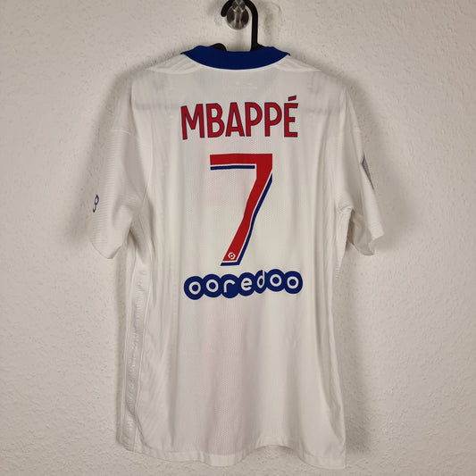 Trikot -  Kylian Mbappé - Paris Saint-Germain - 2020/2021 - M - Auswärts