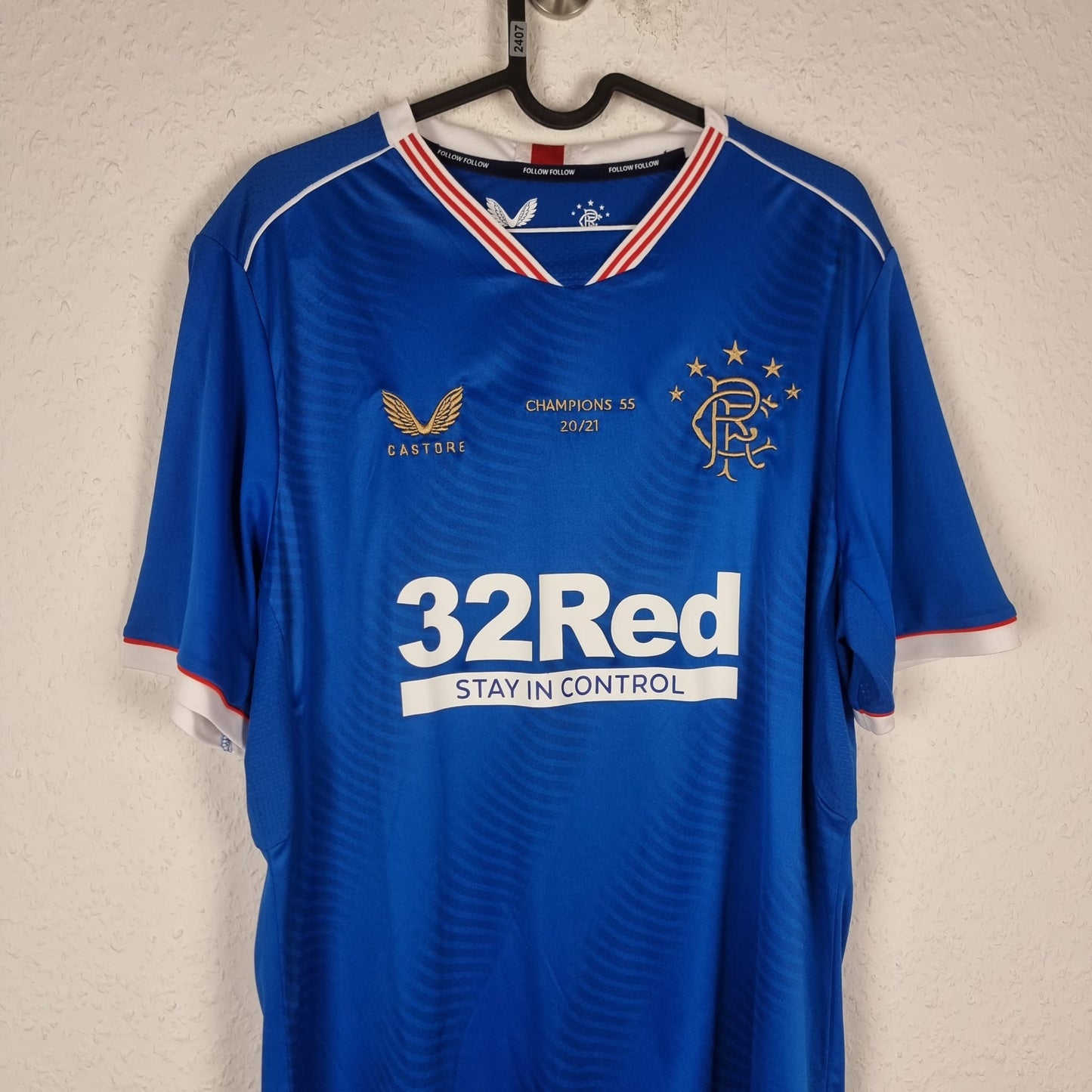 Trikot - Rangers FC - 2020/2021 - L - Heim