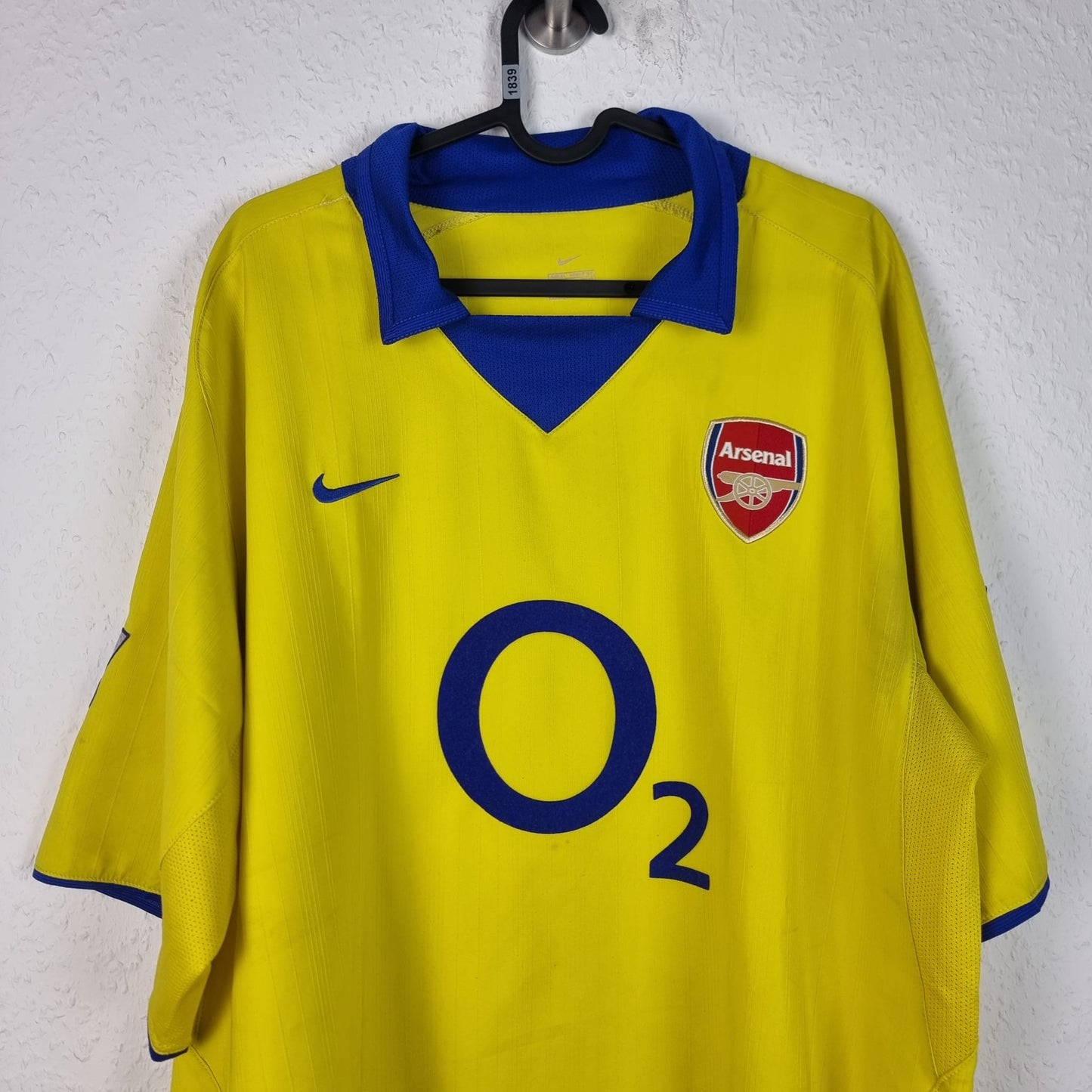 Trikot - FC Arsenal - 2003/2004 - XL - Auswärts