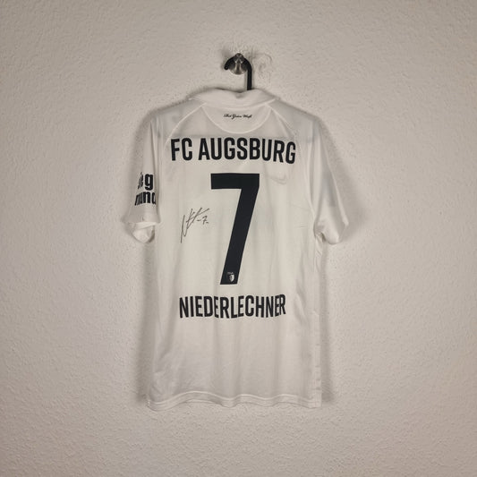 Trikot - FC Augsburg - Florian Niederlechner - 2020/2021 - M - Heim