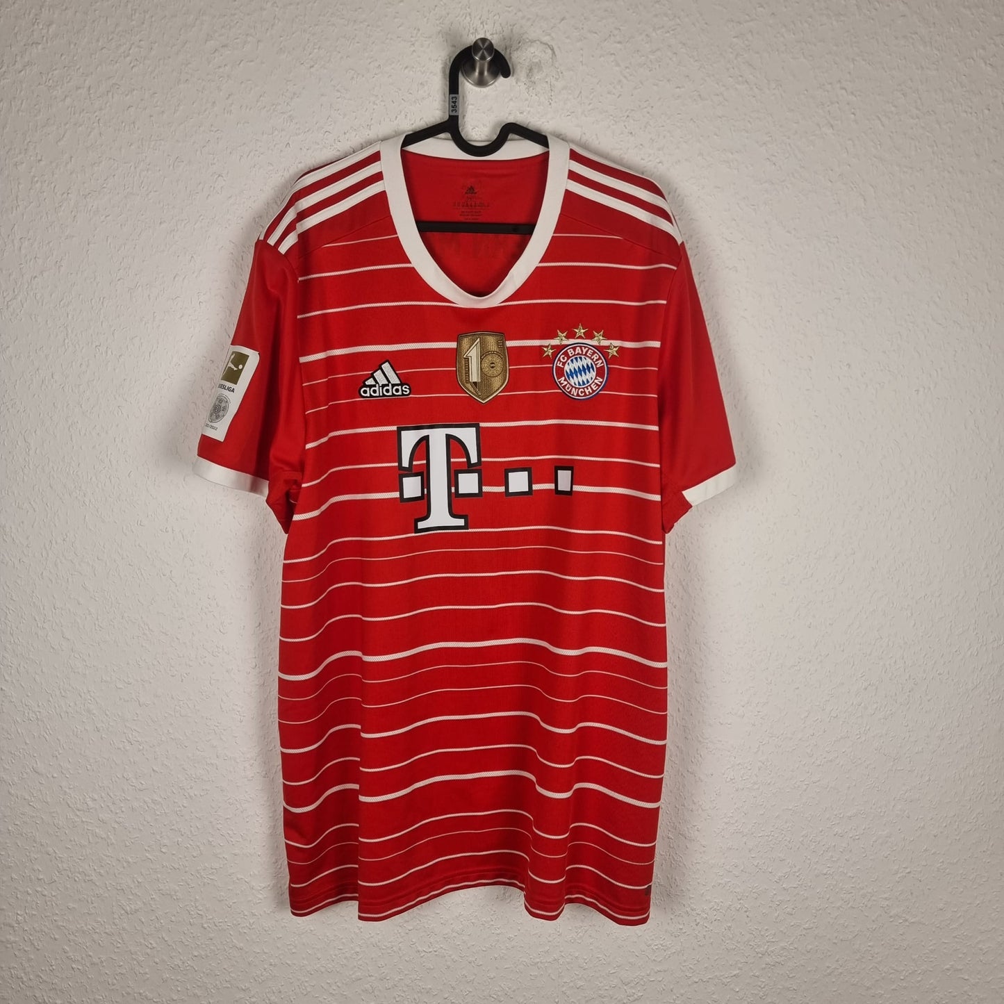 Trikot - FC Bayern München - Robert Lewandowski - 2022/2023 - XXL - Heim
