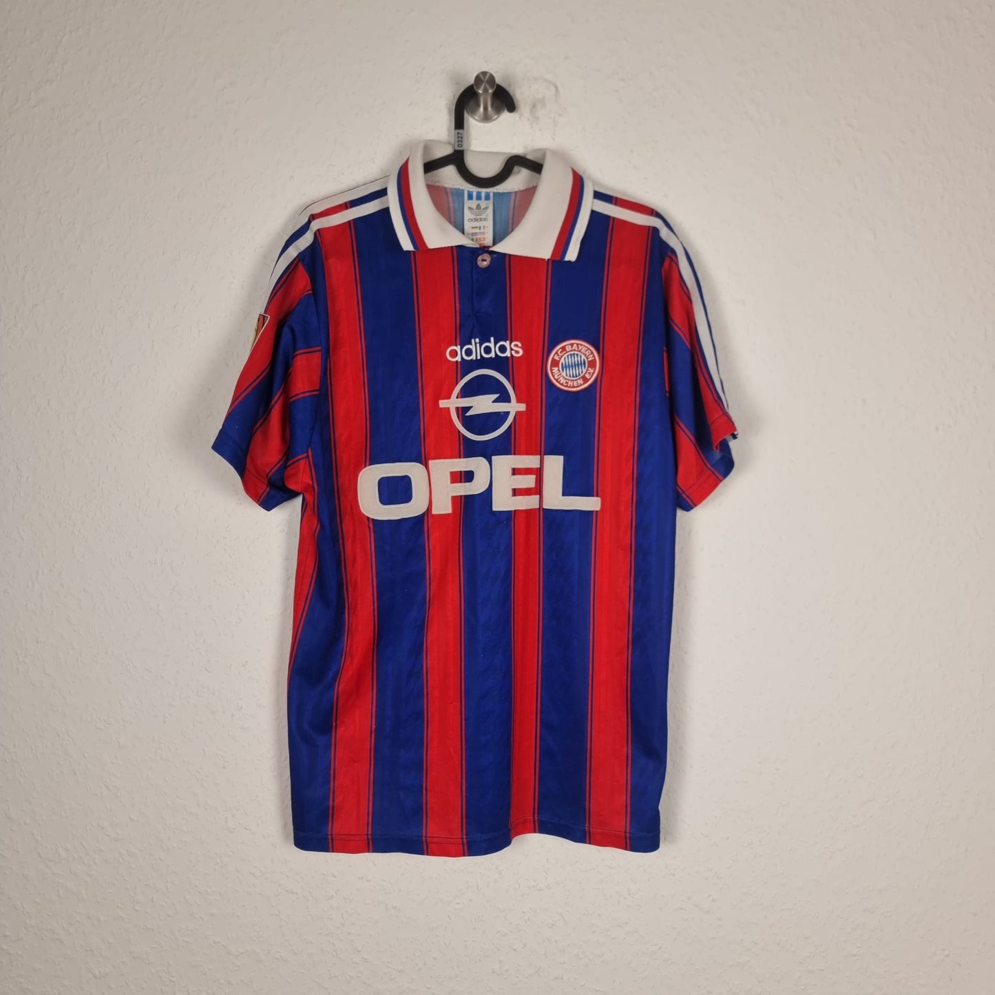 Trikot - FC Bayern München - Jürgen Klinsmann - 1995/1996 - S - Heim