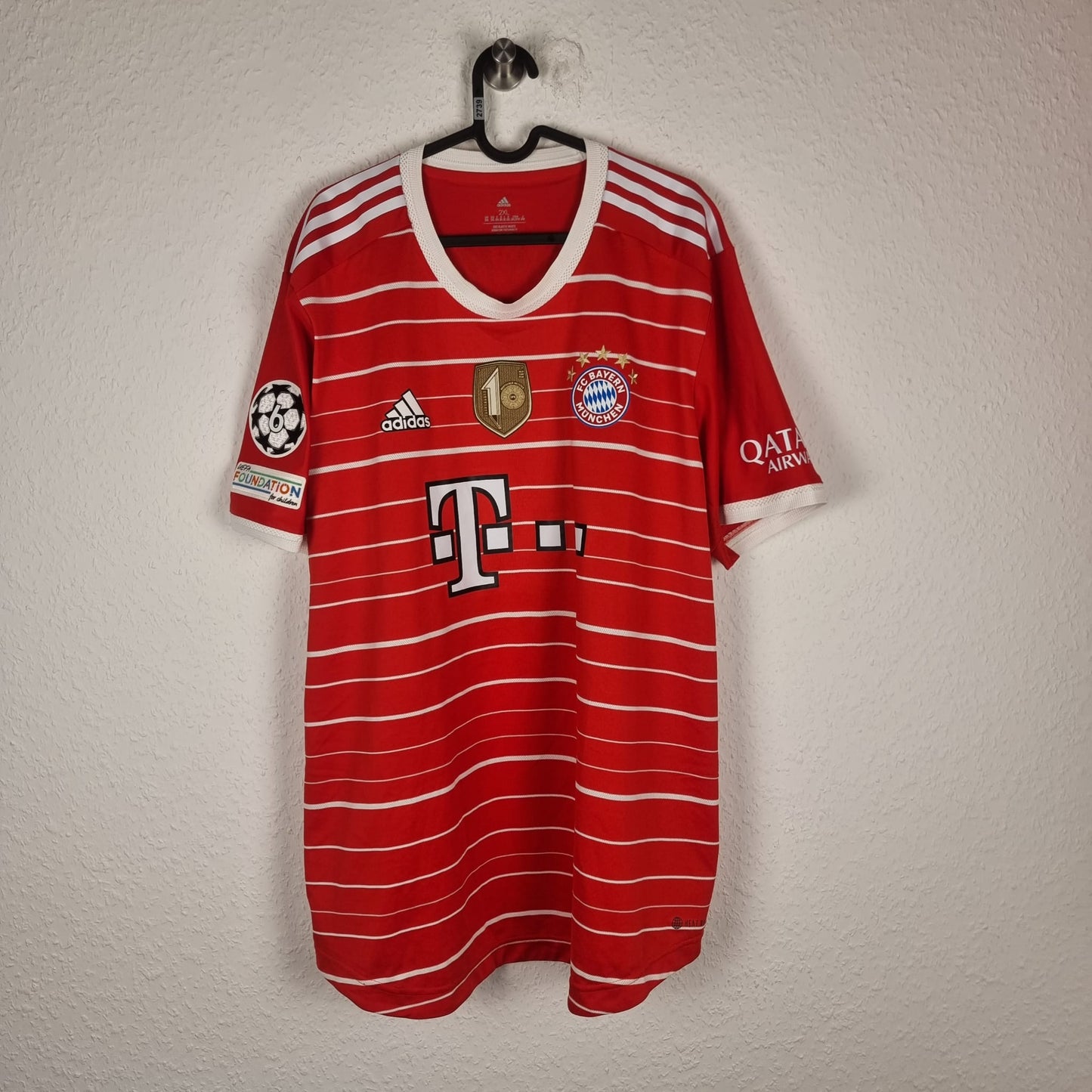 Trikot - FC Bayern München - Lucas Hernández - 2022/2023 - 2XL - Heim
