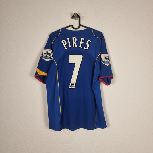 Trikot - Arsenal FC - Robert Pires - 2004/2005 - M - Auswärts