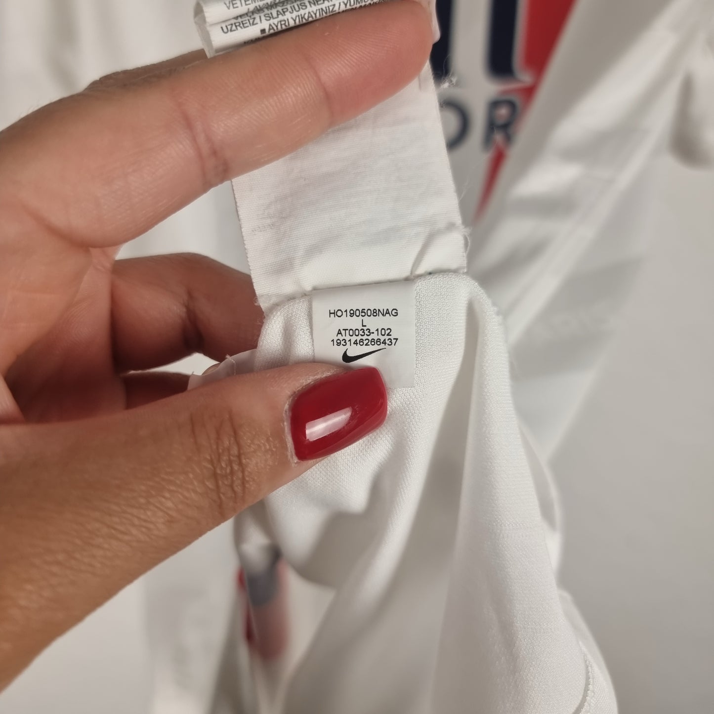 Trikot - Paris Saint-Germain - Kylian Mbappé - 2019/2020 - L - Drittes
