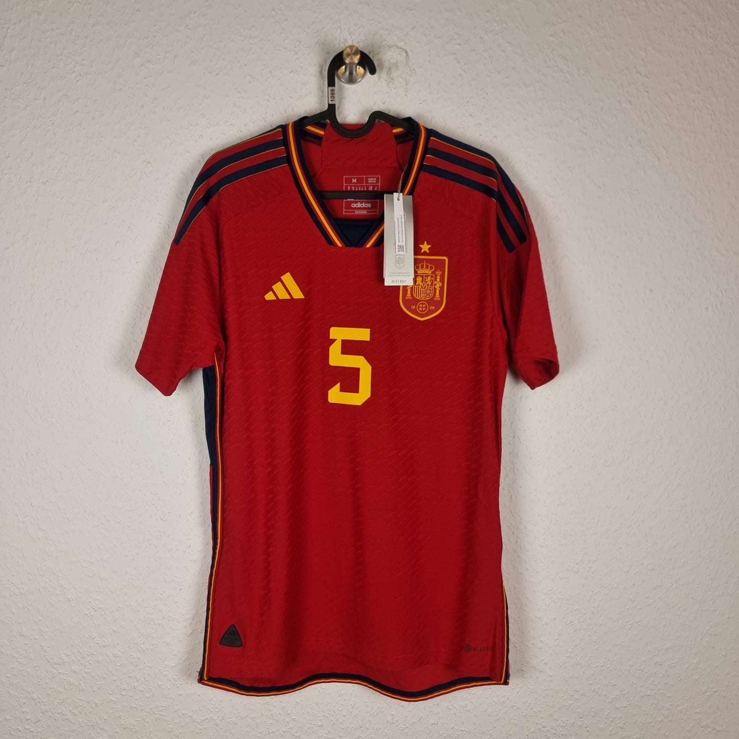 Jersey - Spain - Sergio Busquets - 2022 - M - New - Home