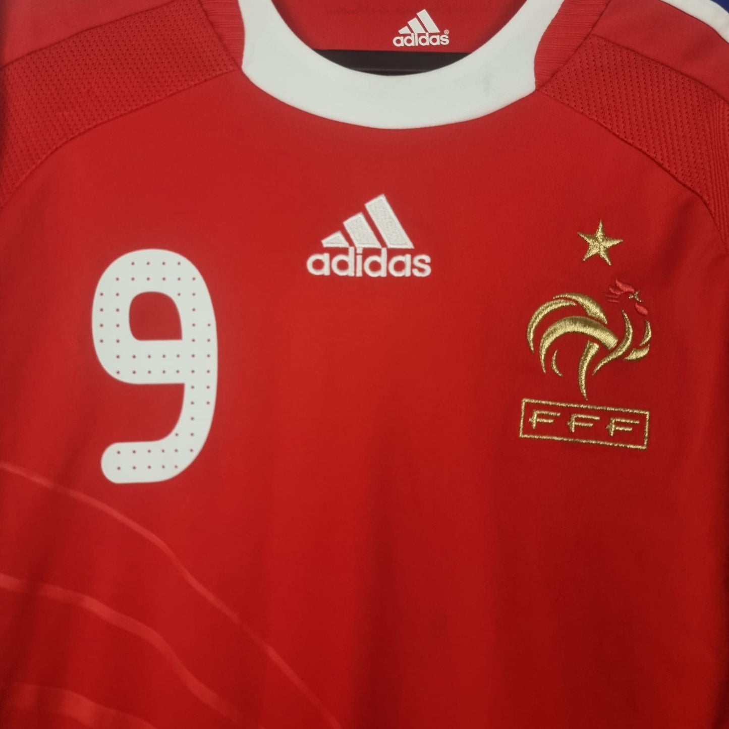 Trikot - Frankreich - Karim Benzema - 2008 - M - Auswärts