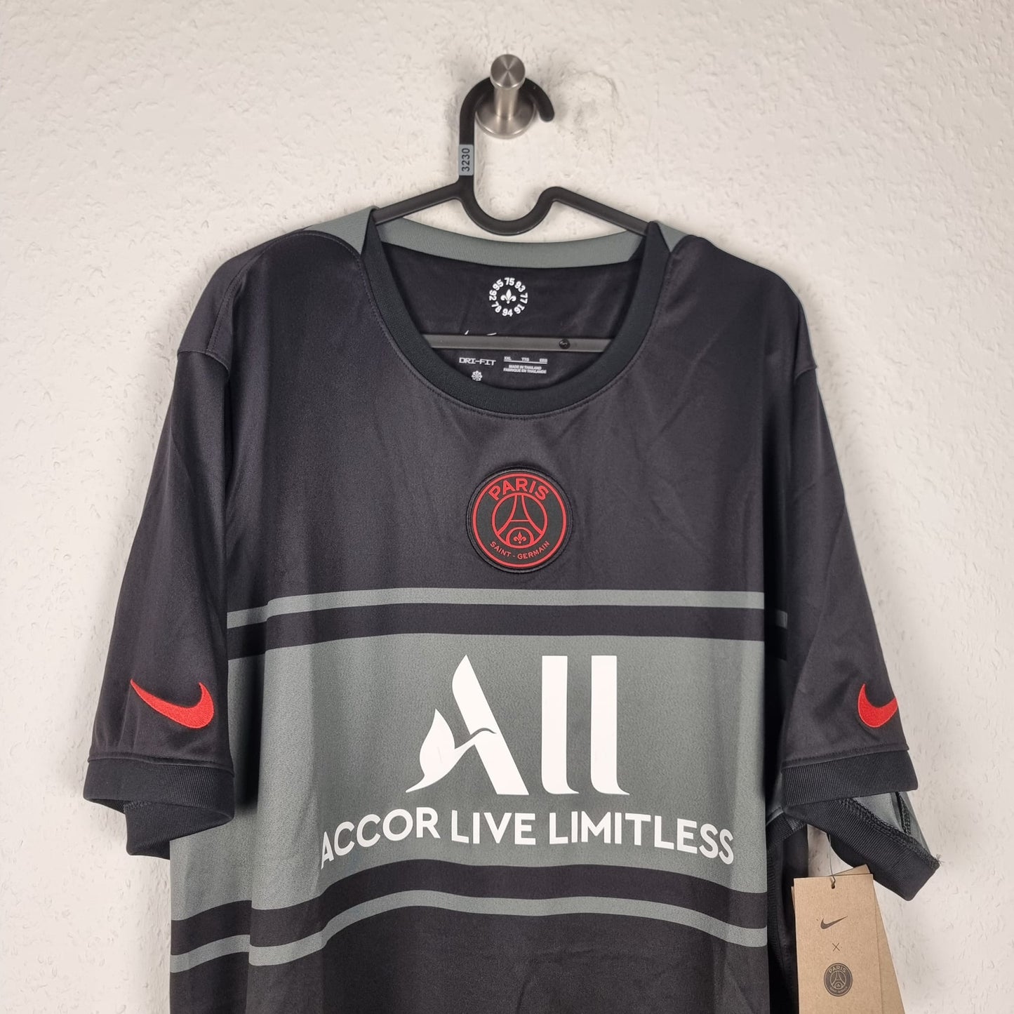 Jersey - Paris Saint-Germain (PSG) - Lionel Messi - 2021/2022 - XXL - Third - New