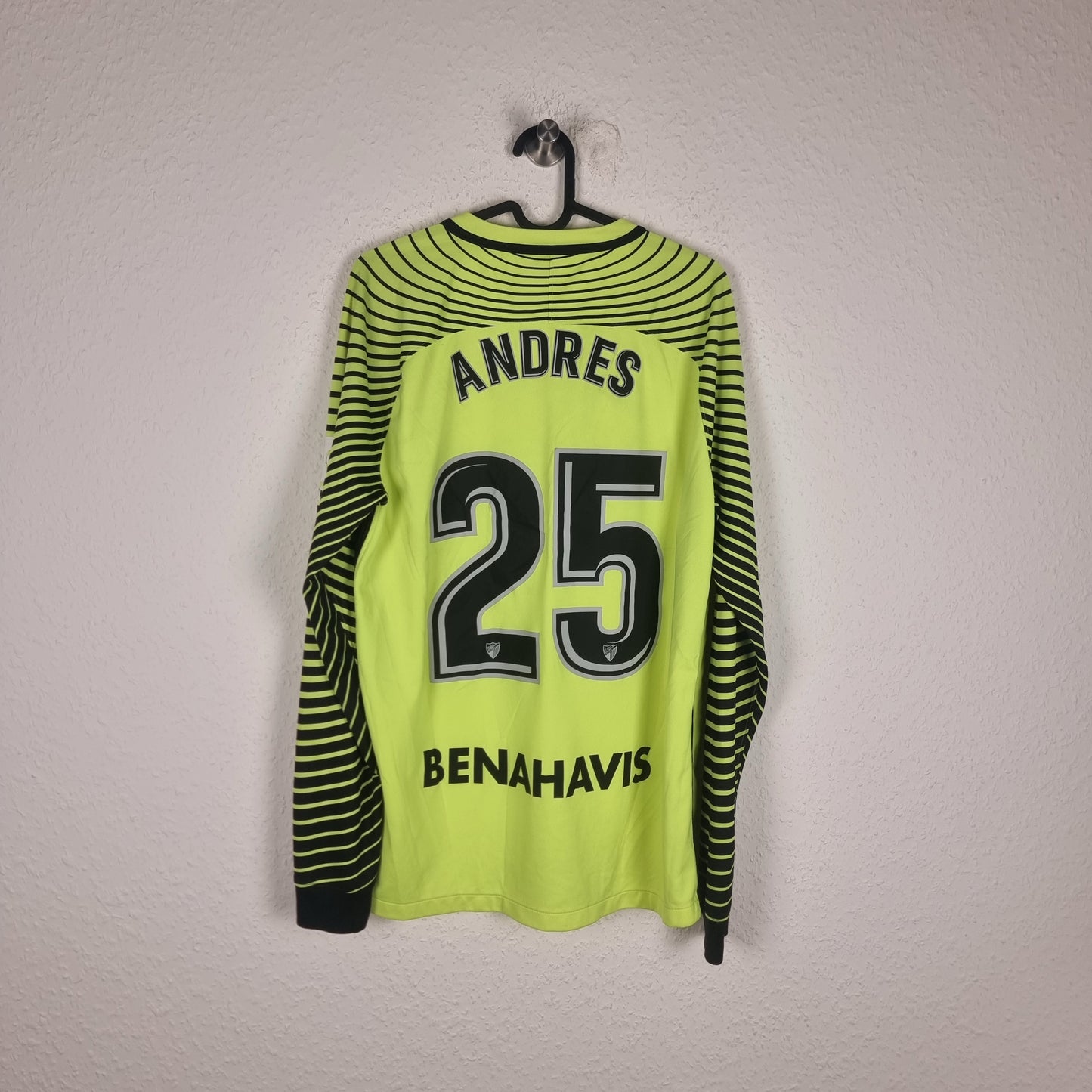 Trikot - Málaga CF - Andrés Prieto - 2017/2018 - L - Torwart