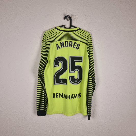 Jersey - Málaga CF - Andrés Prieto - 2017/2018 - L - Goalkeeper