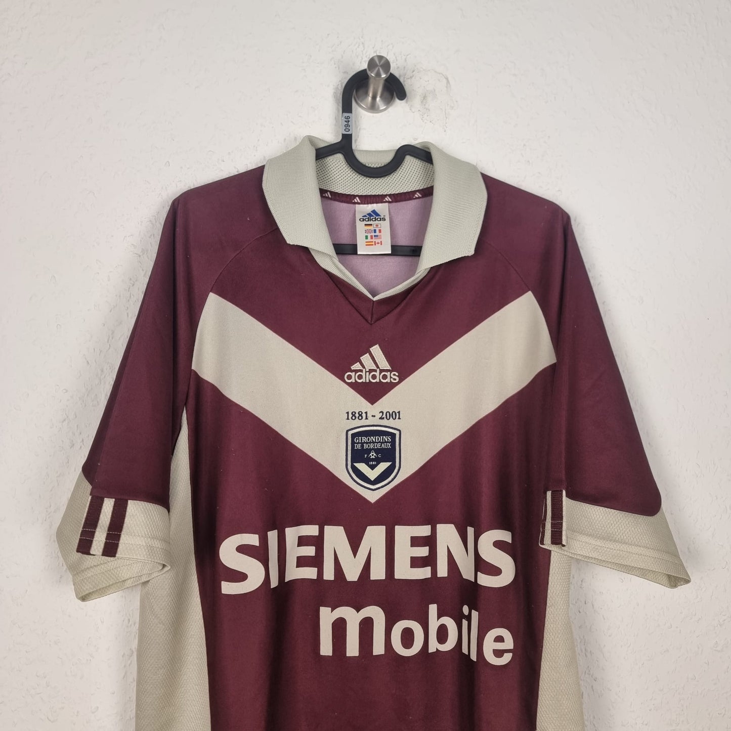 Trikot - Girondins Bordeaux - 2001/2002 - M - drittes